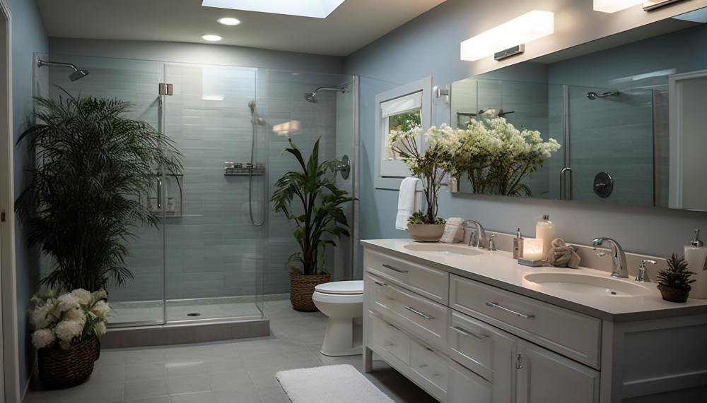 Some steps to install an exhaust fan in a bathroom